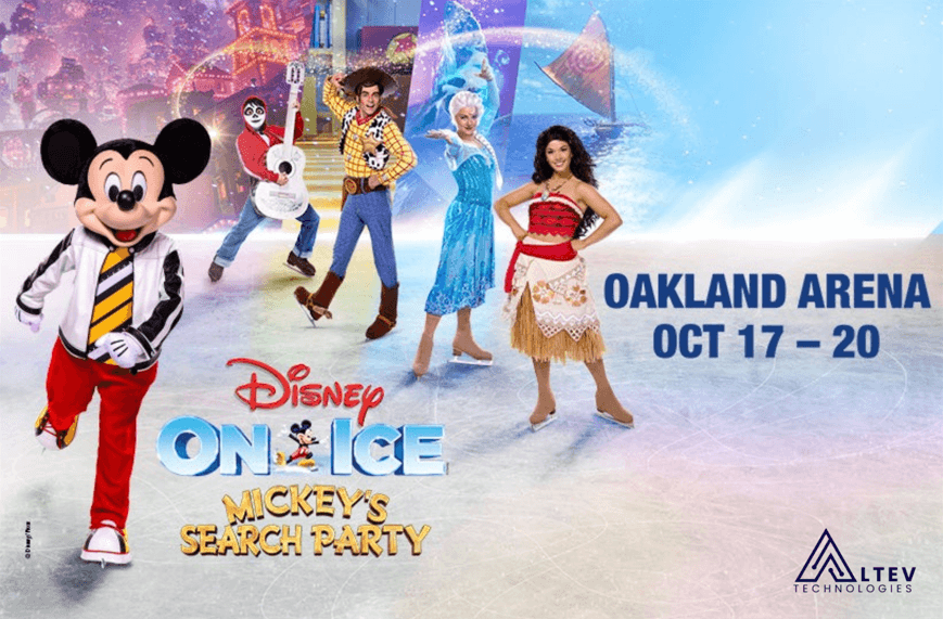 The Magic of Disney On Ice: Mickey’s Search Party at Oakland Arena